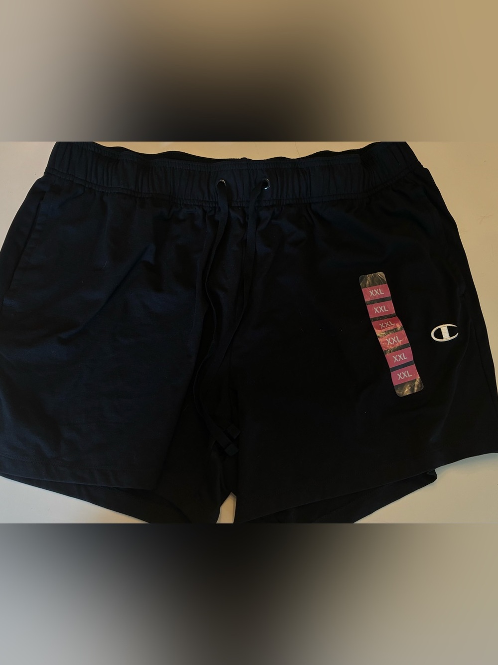Champion Black Womens Athletic Drawstring Shorts